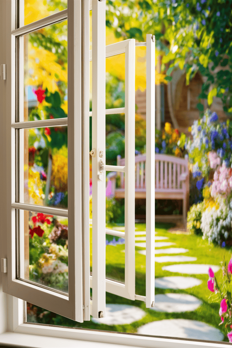 home window background