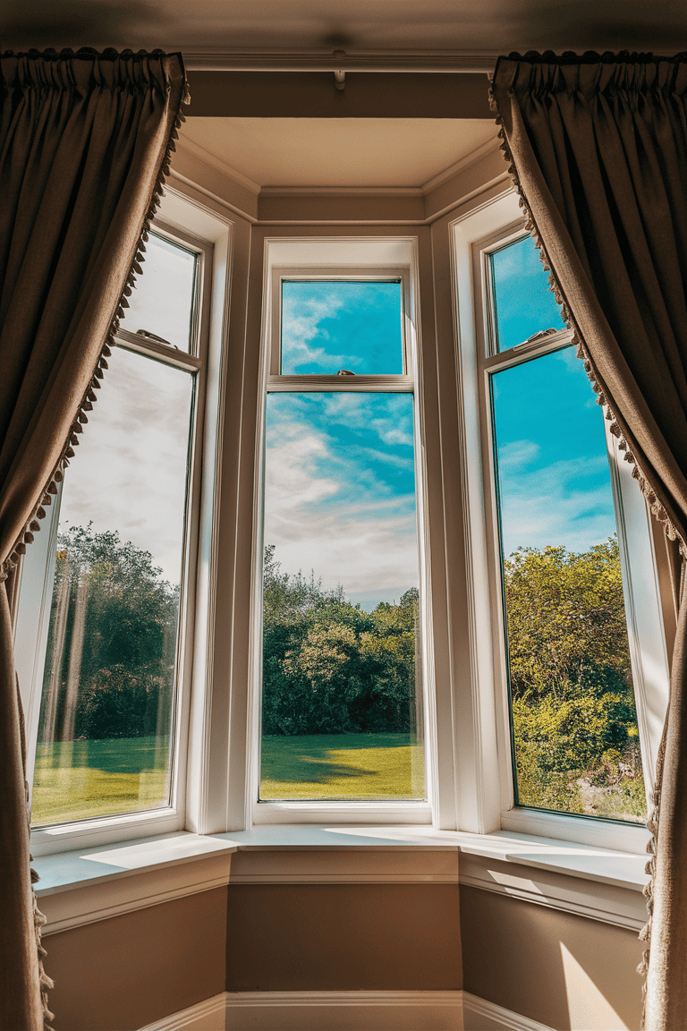 home window bay window design