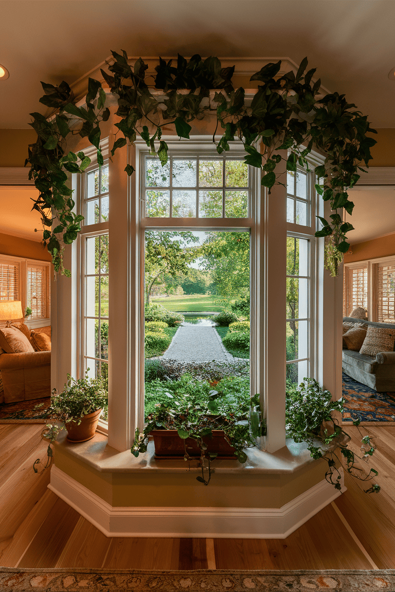 home window bay window design