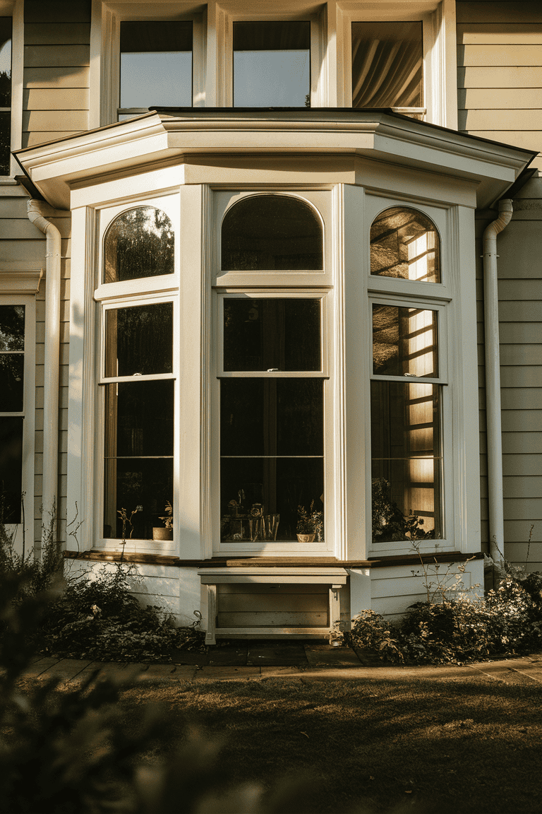 home window bay window design