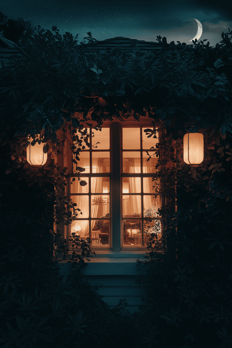 home window night