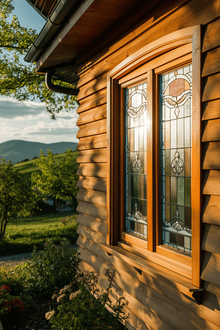 home window wood
