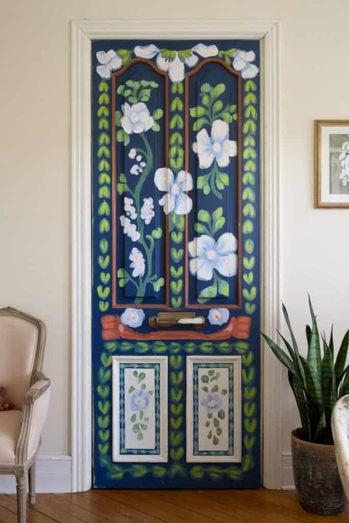 Colorful Painted Door