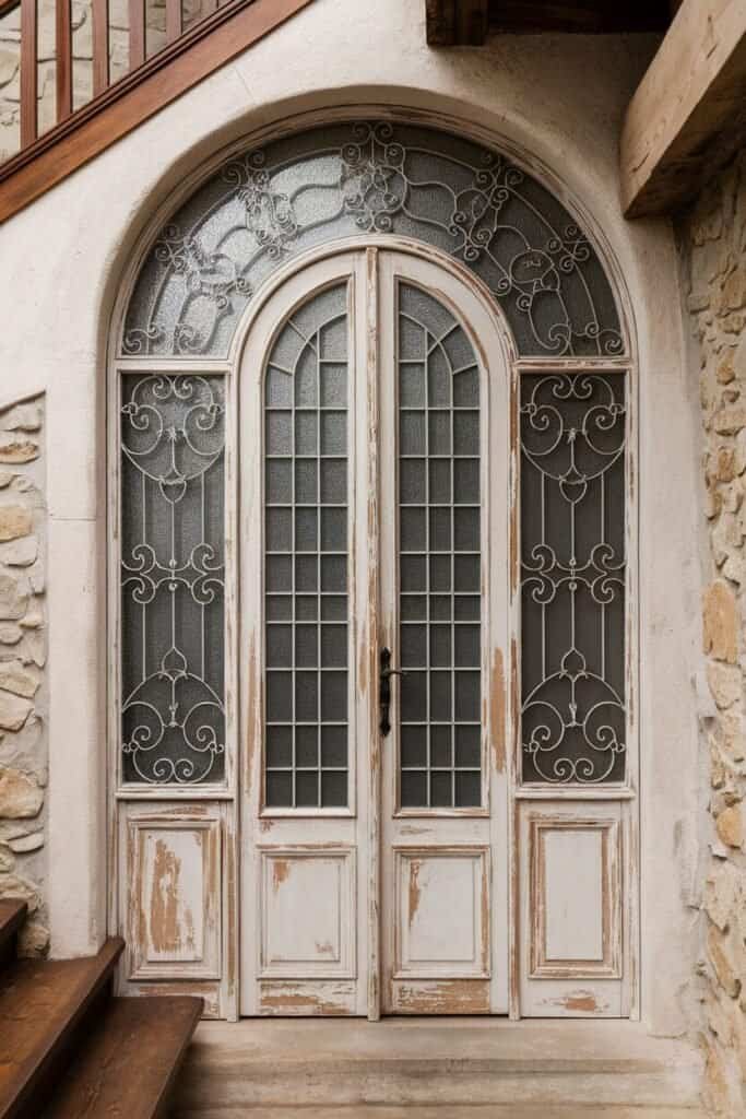 Glass Paneled Door