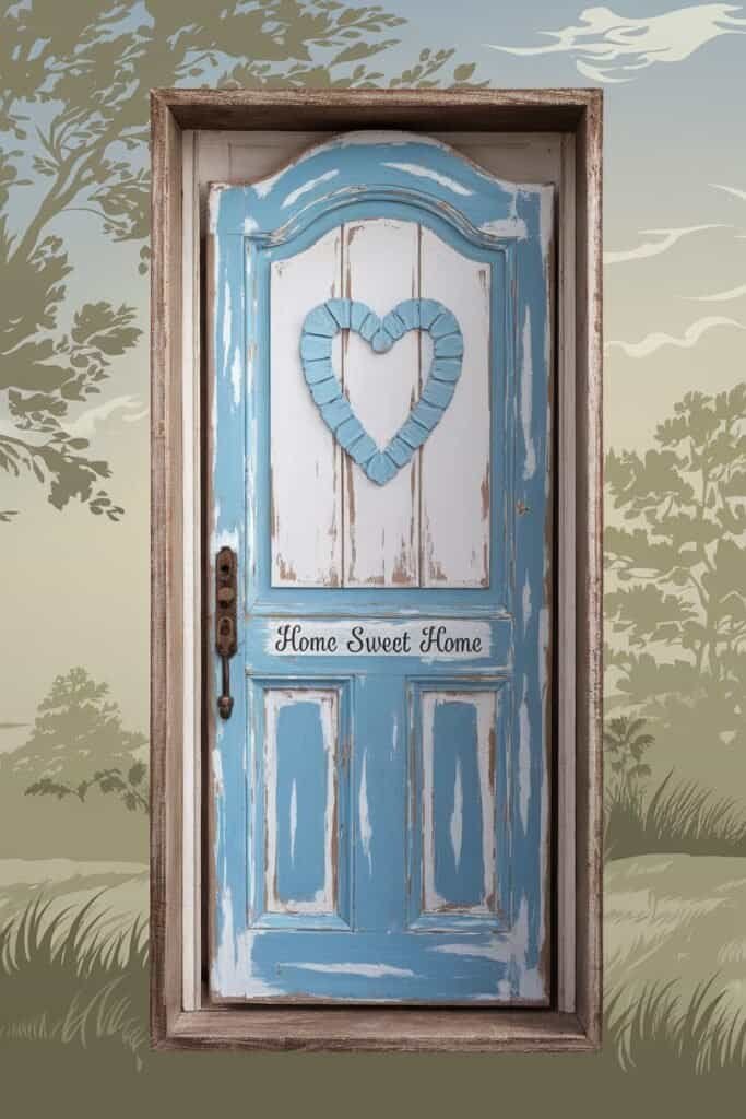 Painted Cottage Door