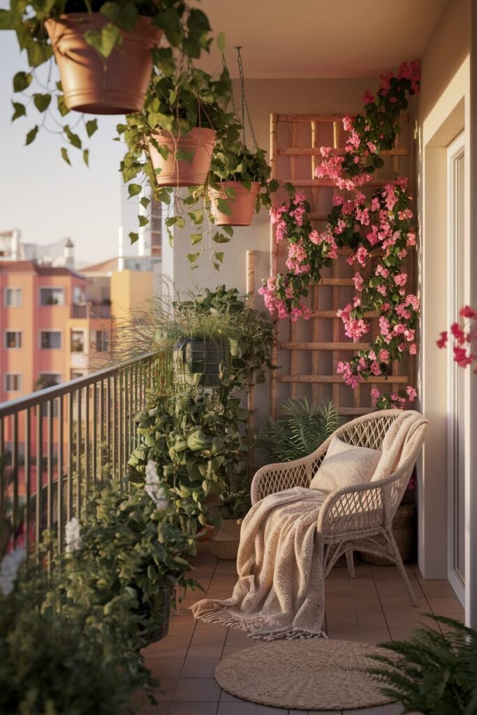 2. Cozy Bohemian Retreat