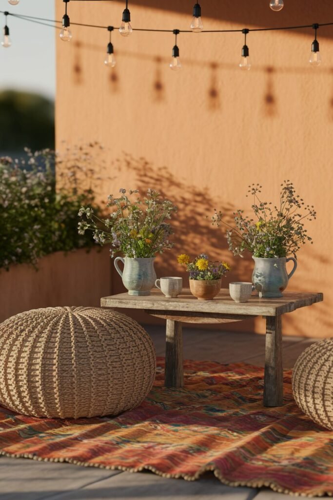 1. Cozy Bohemian Nook