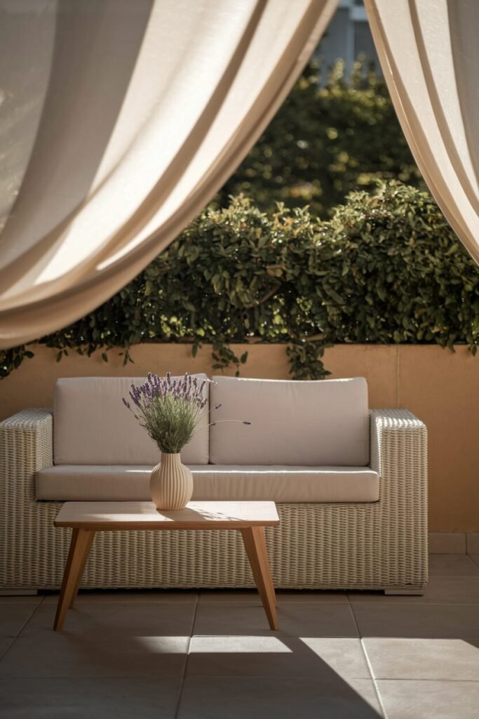 3. Chic Minimalist Retreat