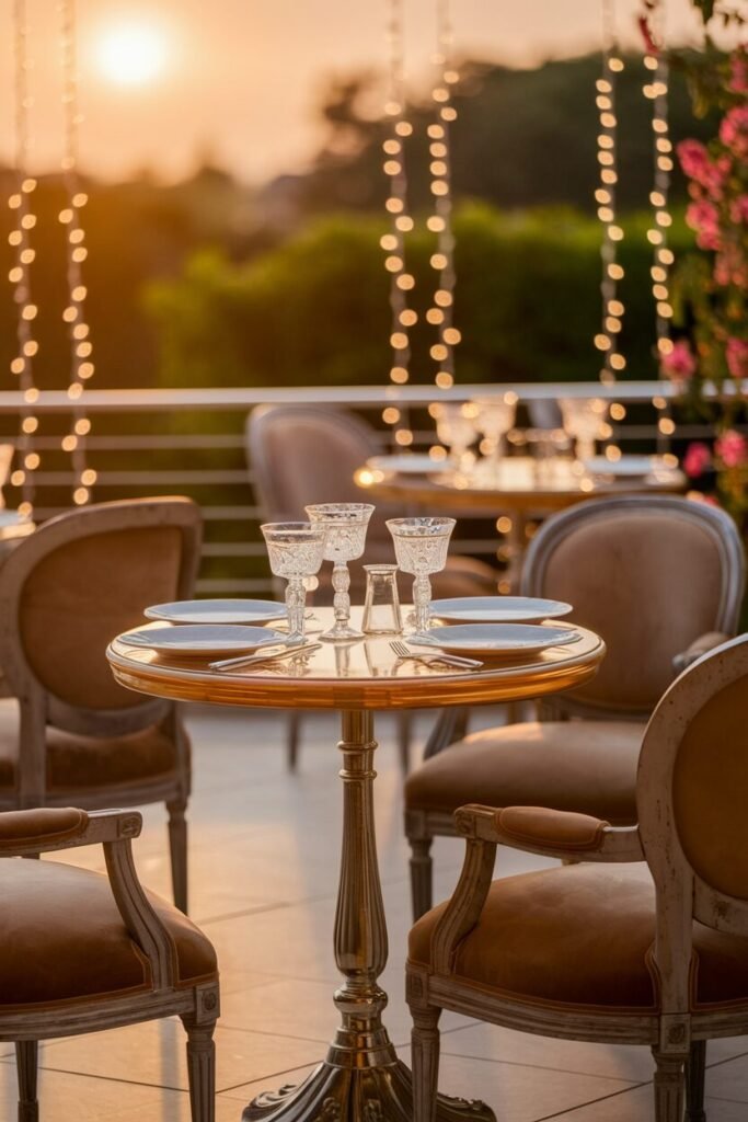 3. The Elegant Bistro Setup