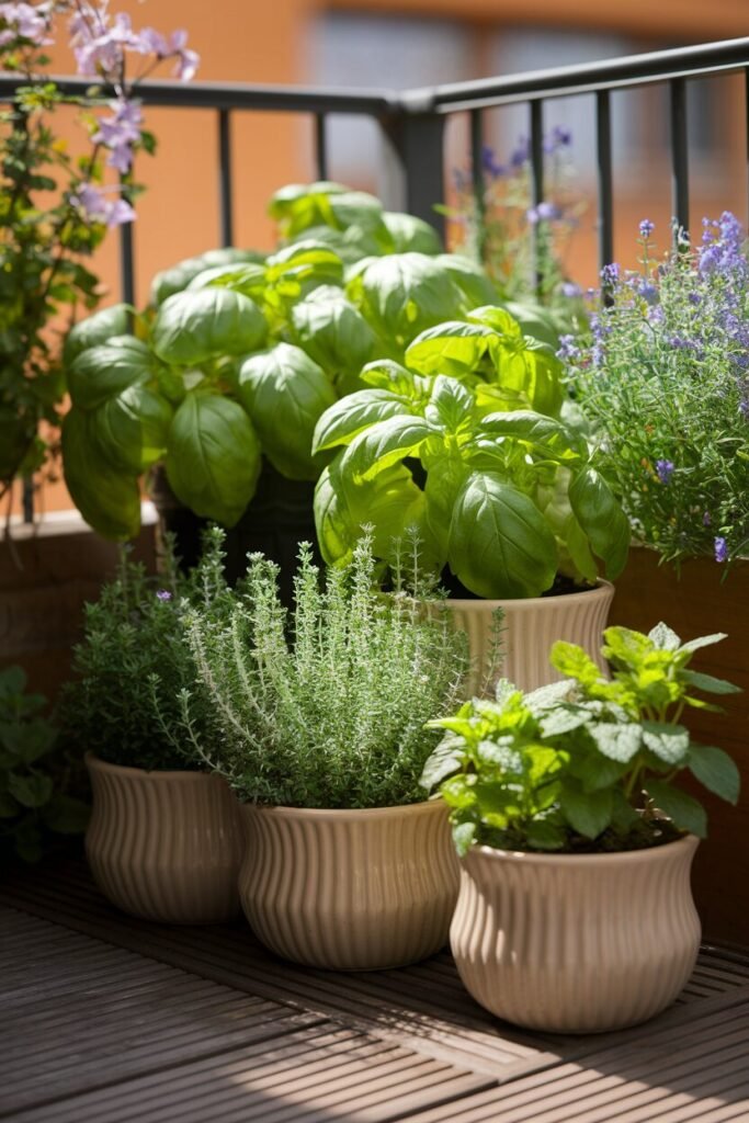 2. Install a Miniature Herb Garden