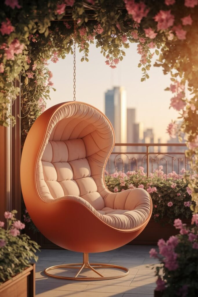 1. The Cozy Egg Chair