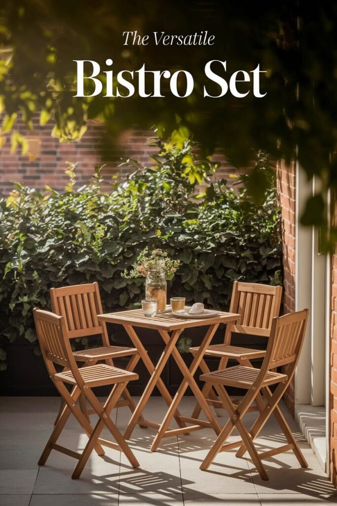 2. The Versatile Bistro Set