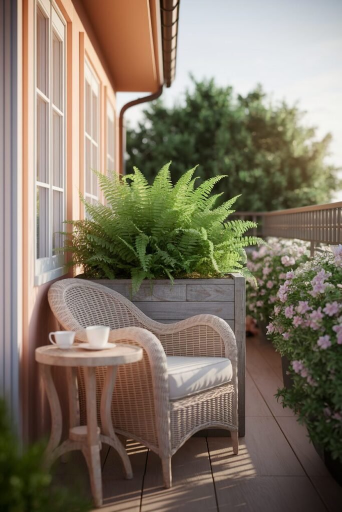 2. Cozy Balcony Nook 2. Cozy Balcony Nook