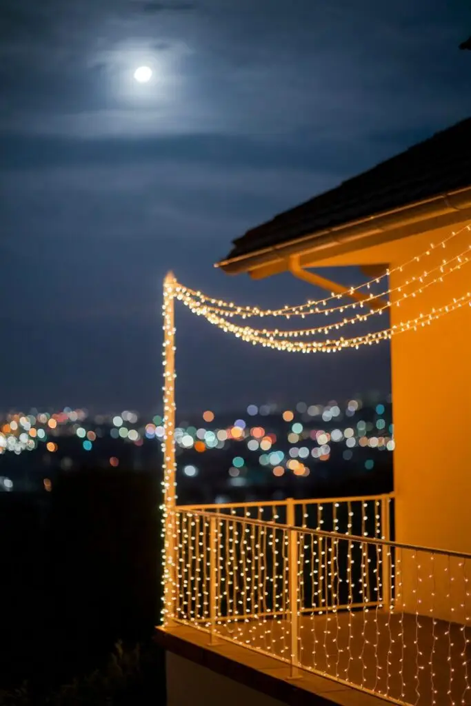 1. Fairy Light Canopy