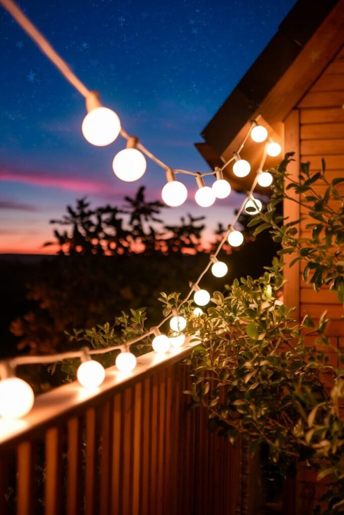 3. Globe String Lights