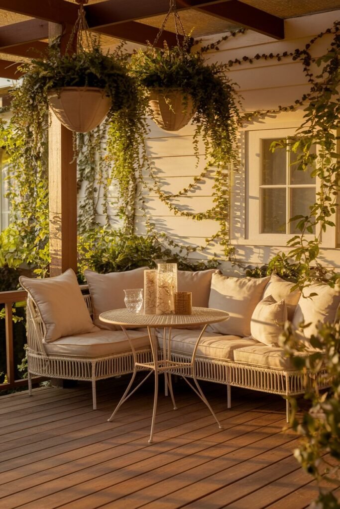 2. Cozy Outdoor Nook