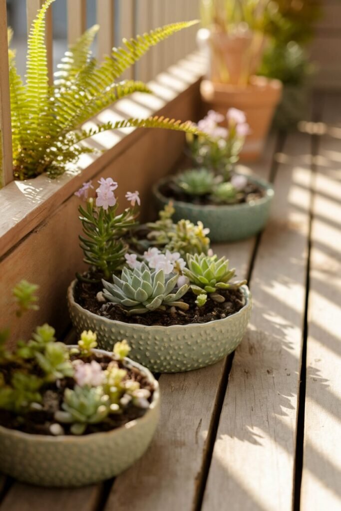 3. Miniature Garden Oasis