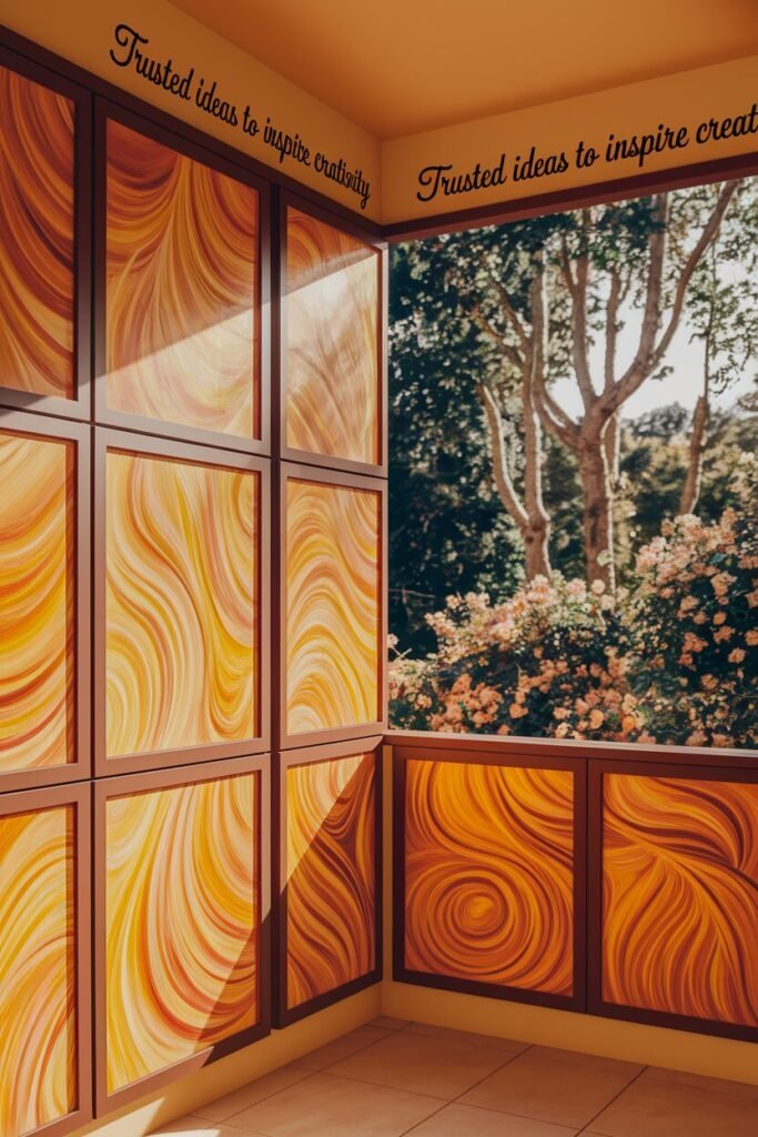 3. Artistic Flair: DIY Painted Panels 3. Artistic Flair: DIY Painted Panels