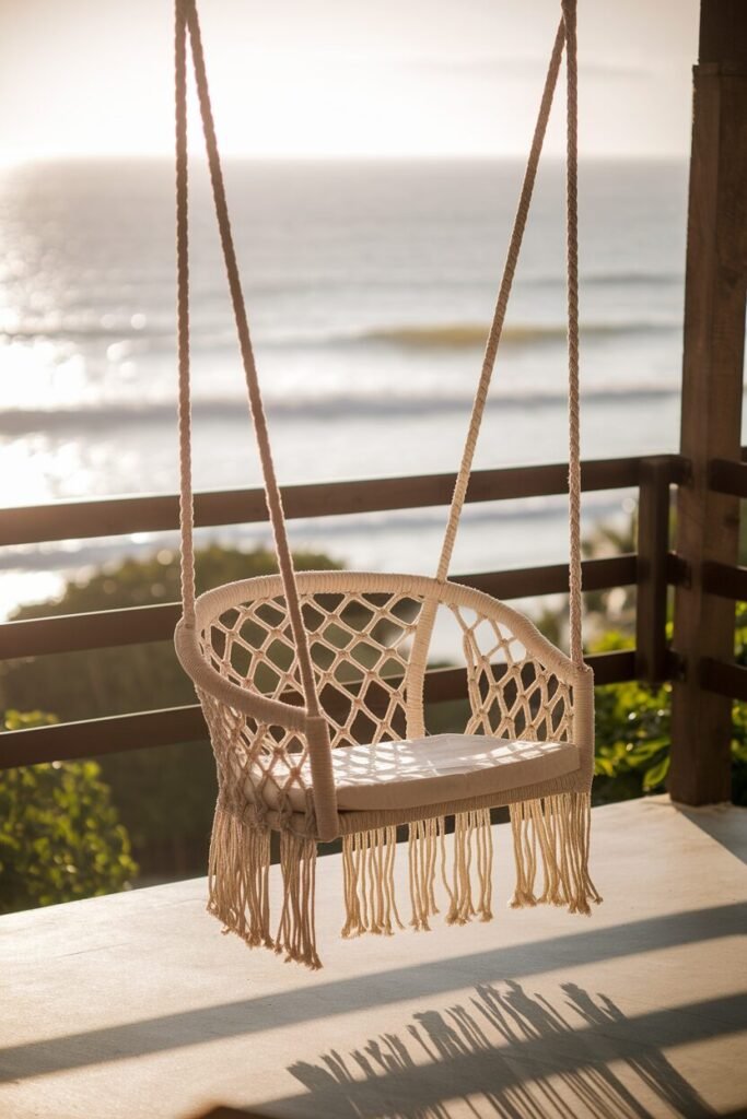 2. Macramé Ocean Swing 2. Macramé Ocean Swing