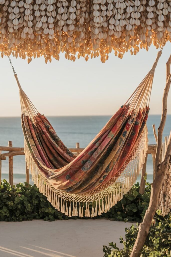 3. Seashell Canopy Hammock 3. Seashell Canopy Hammock