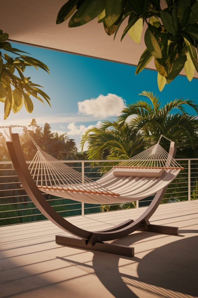 1. Tropical Retreat Hammock Haven