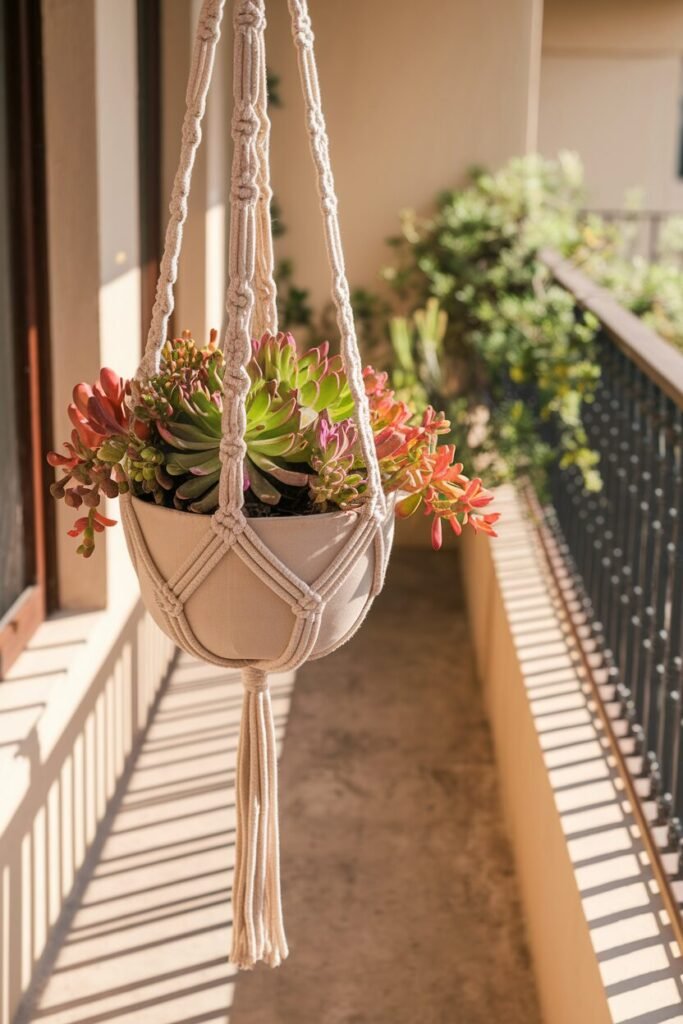 3. The Boho Macramé Hanger