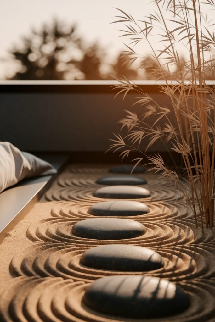 2. Minimalist Zen Garden