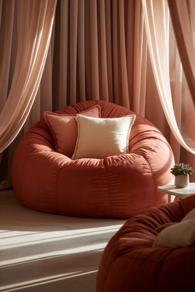 1. The Inviting Bean Bag Haven 1. The Inviting Bean Bag Haven