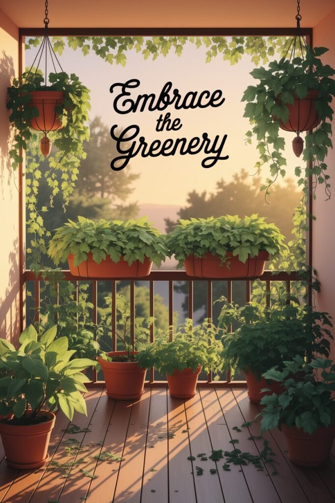 1. Embrace the Greenery