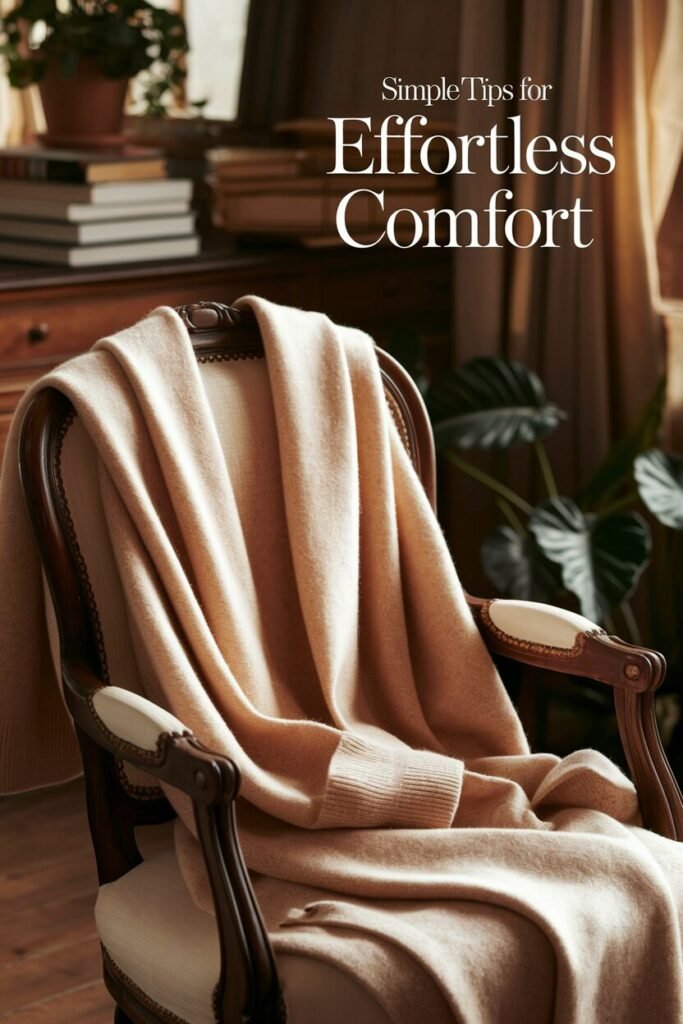 2. Cozy Up with Soft Fabrics