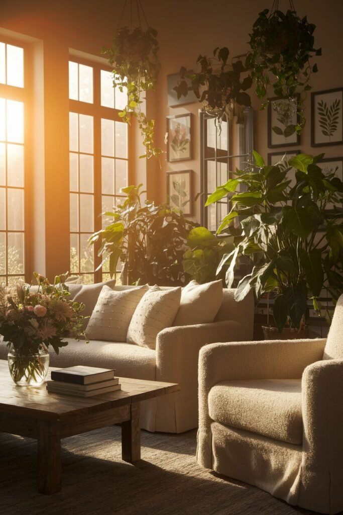 3. Nature's Embrace Indoors