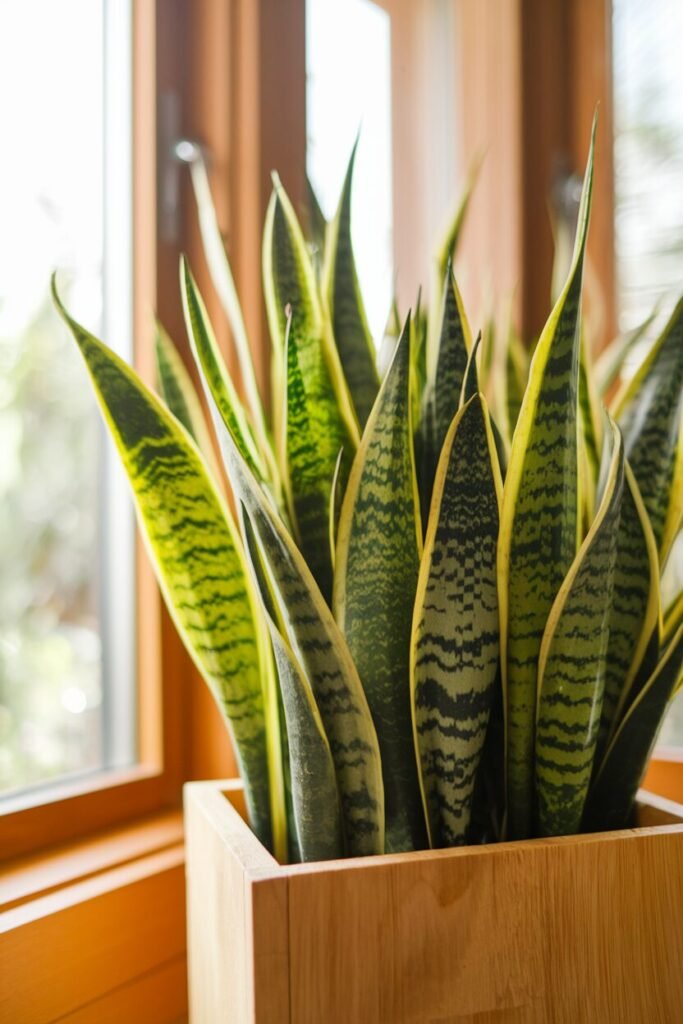 2. The Resilient Snake Plant