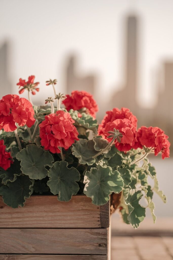 1. The Cheerful Geranium