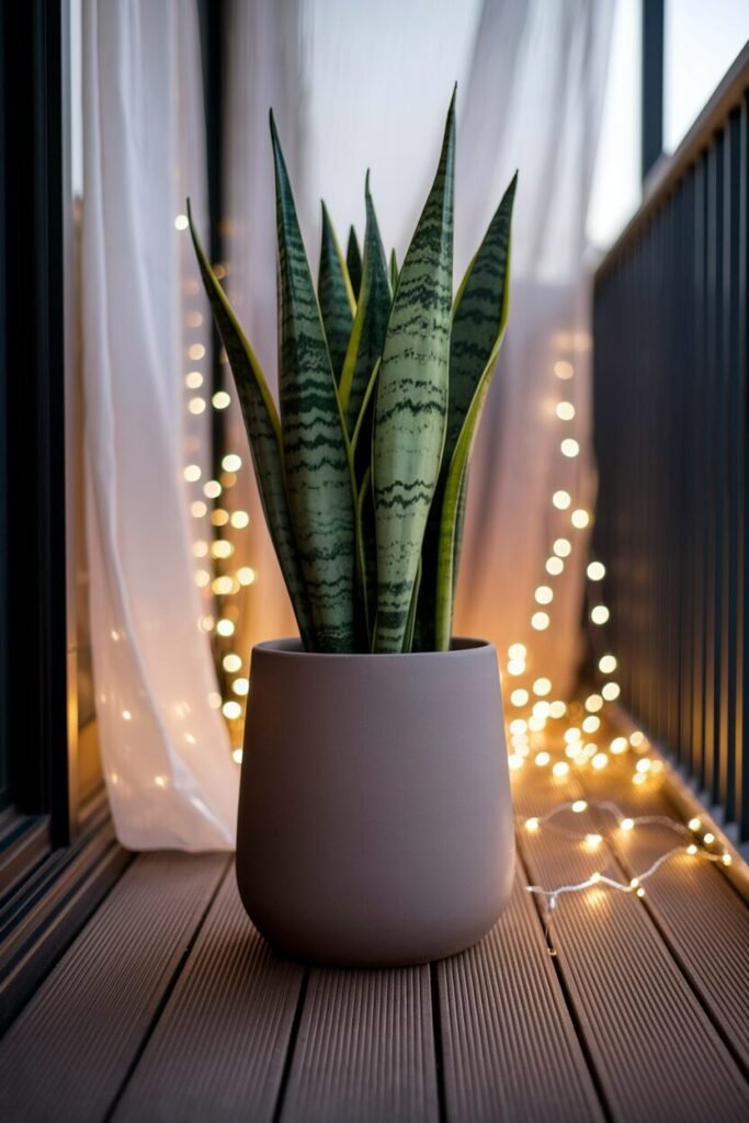 2. The Elegant Snake Plant