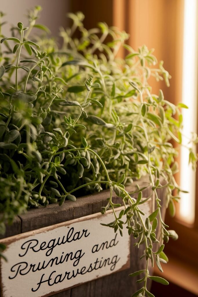 3. Regular Pruning and Harvesting