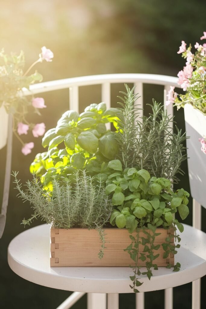 2. Mini Herb Garden
