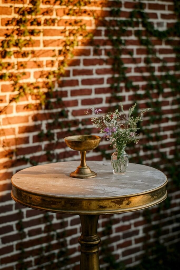 1. Rustic Charm with a Vintage Touch 1. Rustic Charm with a Vintage Touch