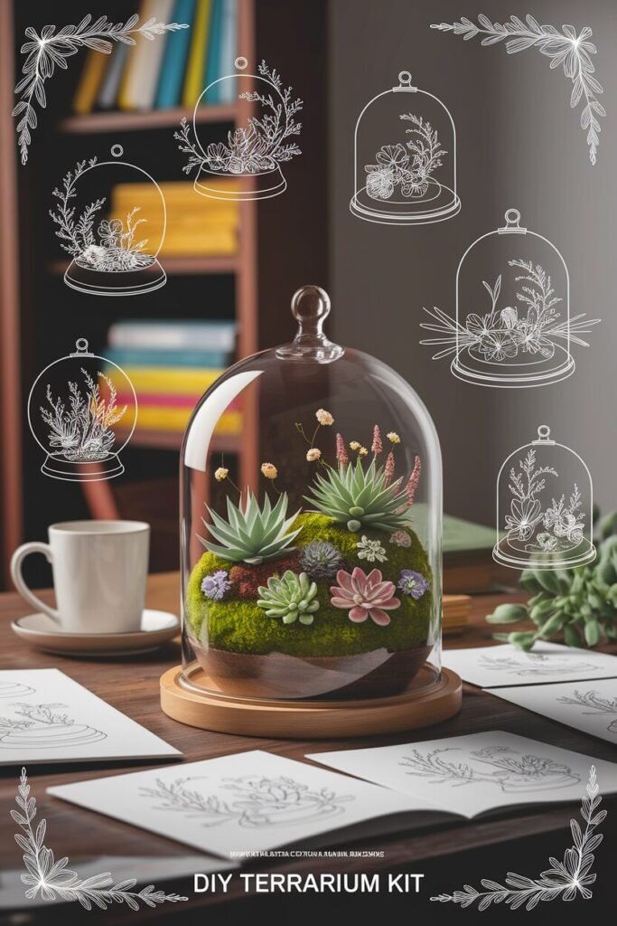 2. DIY Terrarium Kits
