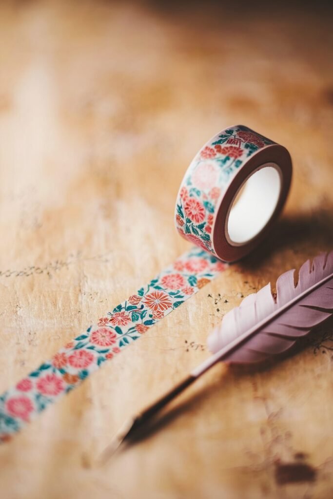 3. Patterned Washi Tape