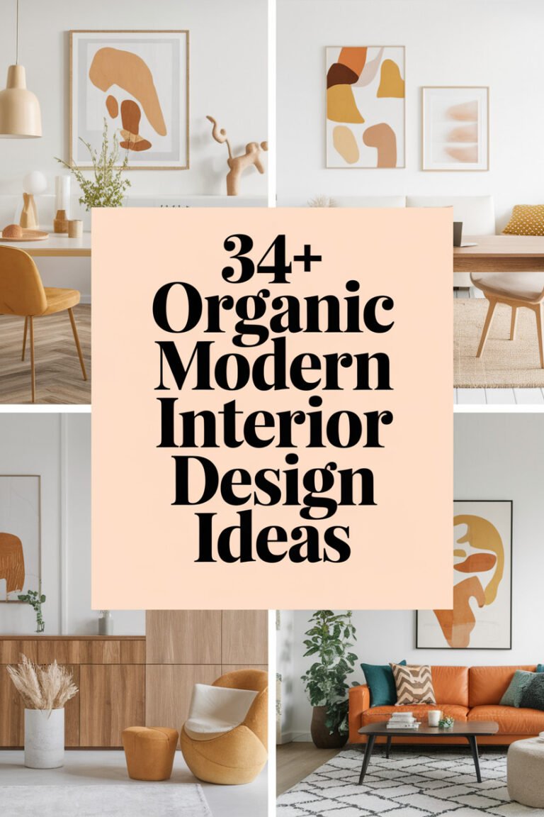 34+ Featured Organic Modern Interior Design Apartment Ideas to Love ...