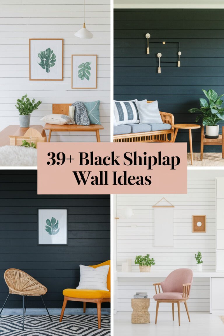 39+ Stunning Black Shiplap Wall Ideas with TV to Inspire You – Home ...