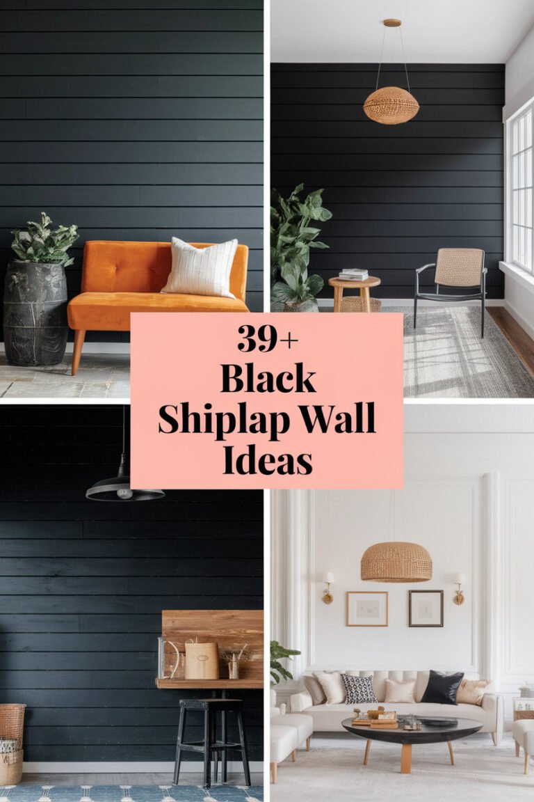 39+ Stunning Black Shiplap Wall Ideas with TV to Inspire You – Home ...