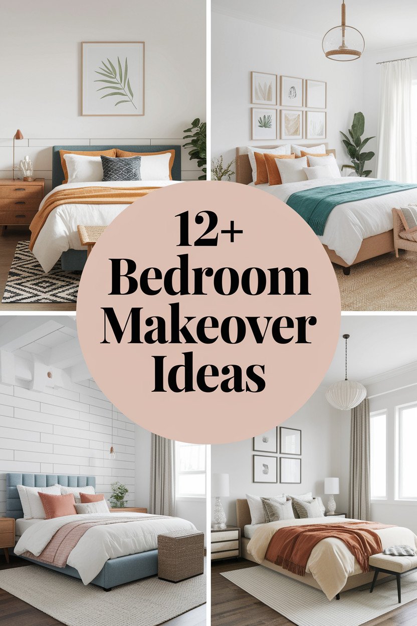 12+ Stunning Bedroom Makeover Ideas to Inspire You โ Home Decoration on ...