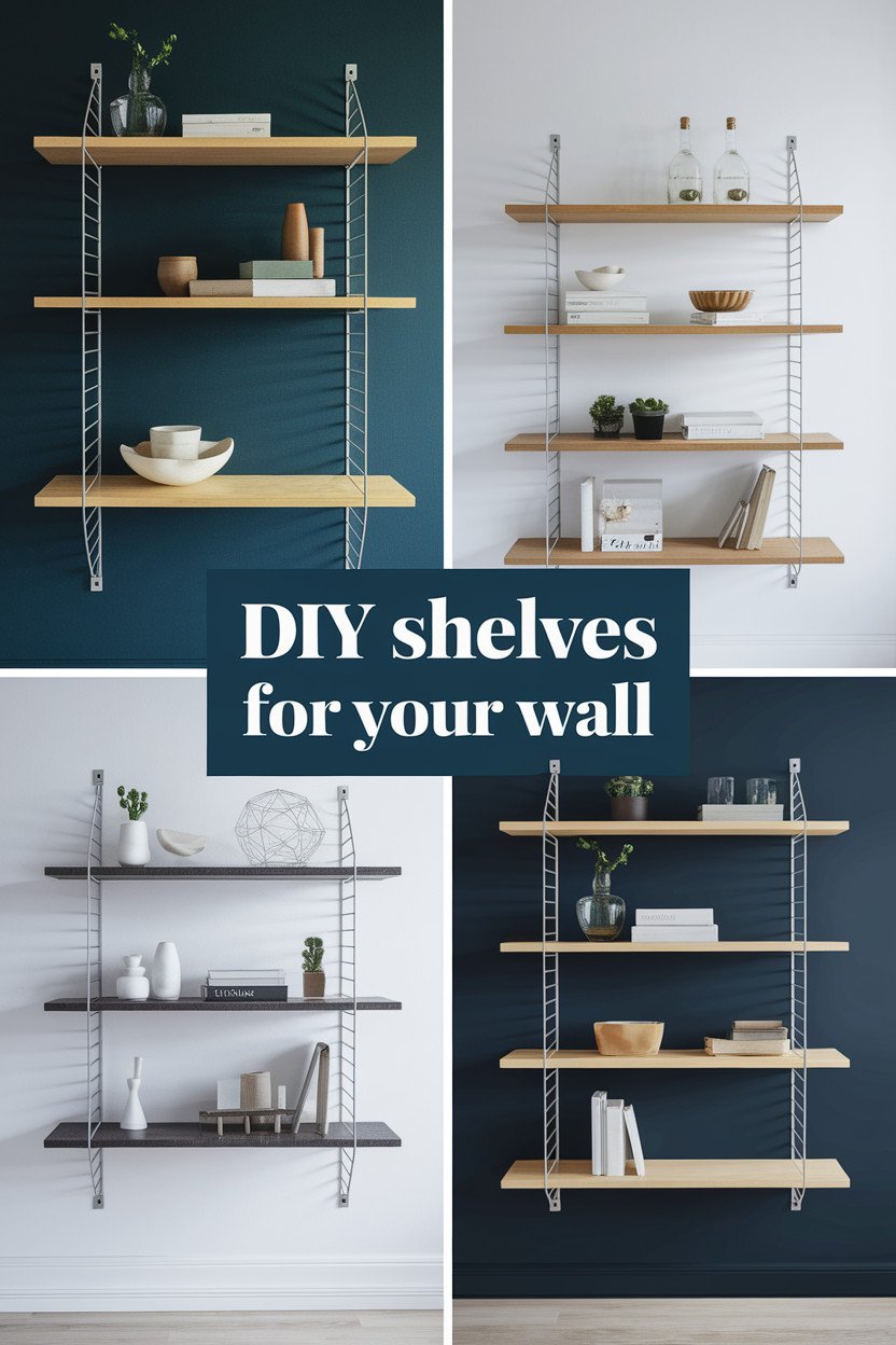 Affordable Ideas to Build DIY Shelves for Your Wall – Home Decoration ...