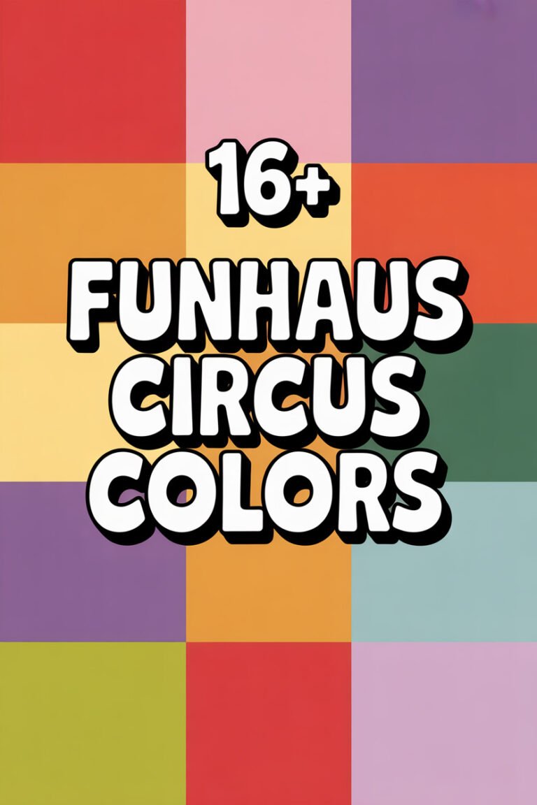 16+ Funhaus Circus Colors to Inspire Your Next Project - Home ...