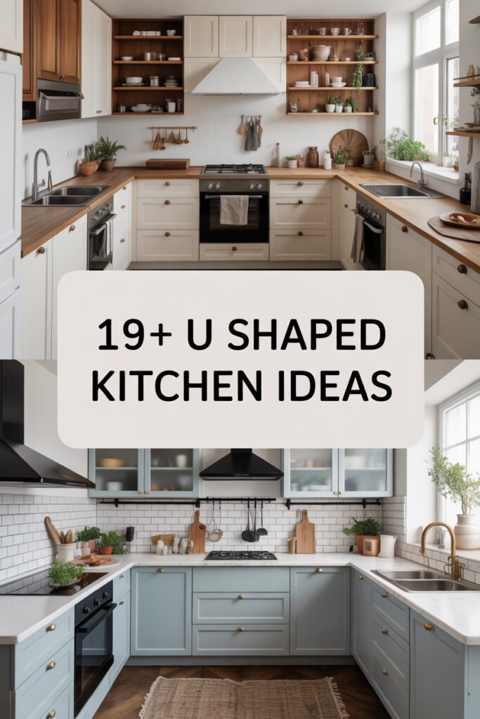 19+ U Shaped Kitchen Layout Ideas for Small Spaces – Home Decoration on ...