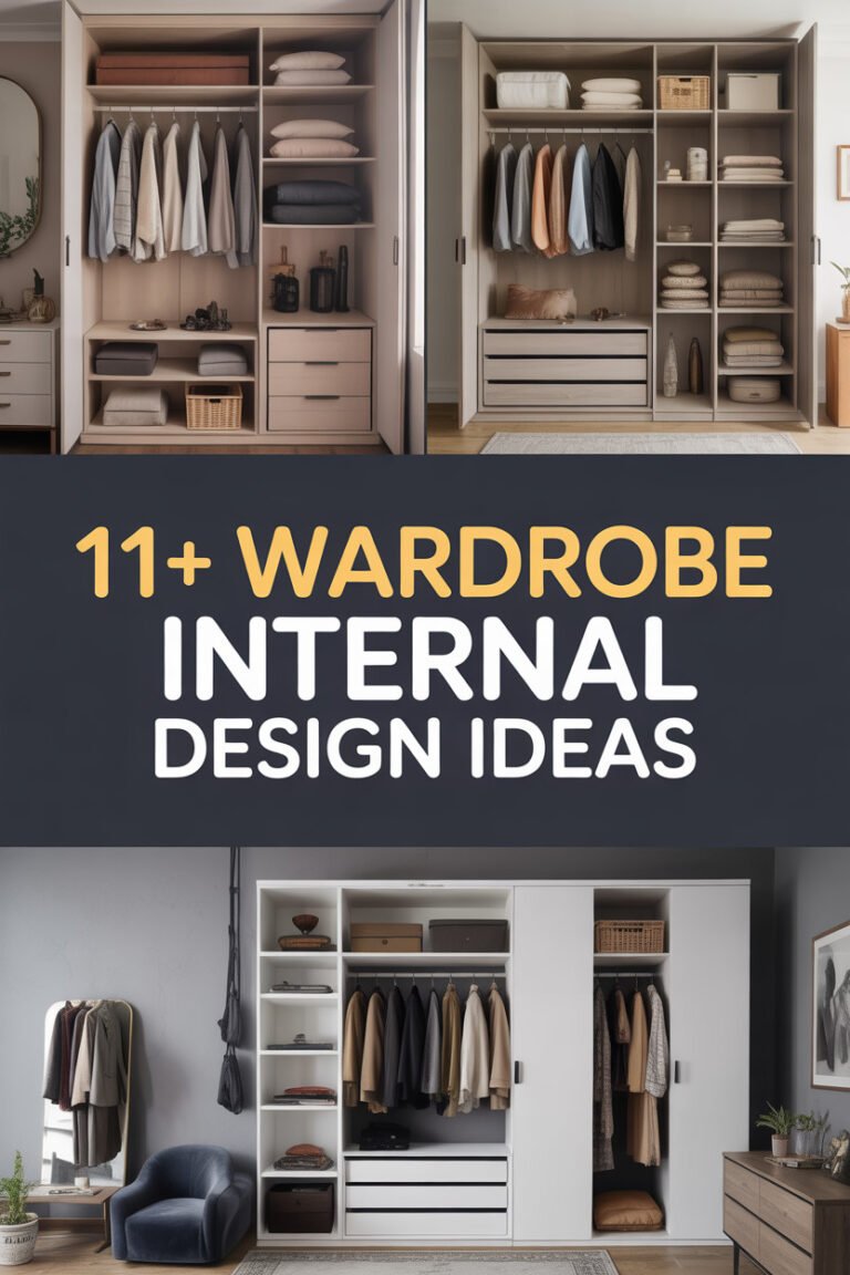 11+ Ideas for Wardrobe Internal Design to Inspire You – Home Decoration ...