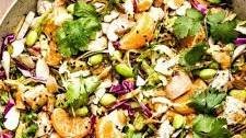 Asian Sesame Chicken Salad Recipe Thumbnail