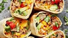 Homemade Breakfast Burrito Recipe Thumbnail