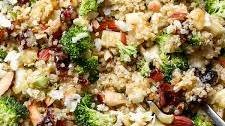 Broccoli-Cheddar Quinoa Salad Thumbnail